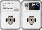 Rupie German East Africa 5 hellers 1914 J, NGC MS64, (1904 - 1916) -