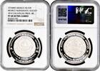 8 Reales Mexico medal 1974, NGC PF68 UC, Numismatic Society - 1810 Zacatecas -