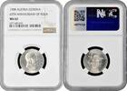 1 corona Austria 1908, NGC MS62, 60th Anniversary of Reign silver coin -