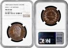 10 centimes France 1840, NGC MS65 RB ESSAI, Louis Philippe I (1830 - 1848) Top -