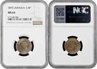 1 farthing Jamaica 1893, NGC MS64, Queen Victoria (1869 - 1901) -