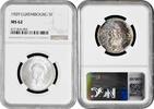 5 francs Luxembourg 1929, NGC MS62, Grand Duchess Charlotte (1918 - 1964) -
