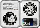 500 pesos Mexico 1985 Mo, NGC PF68 UC, 75th Anniversary of Revolution -
