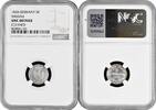 3 kreuzer Nassau 1834, NGC UNC Det., Duke Wilhelm I (1816 - 1839) silver coin -