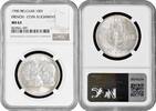 100 francs Belgium French, NGC MS63, King Baudouin I (1948 - 1993) -