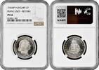 2 pengo Hungary 1936 BP, NGC PF66 RESTRIKE, 50th Ann. - Death of Ferenc Liszt -