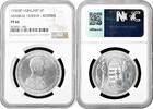 5 pengo Hungary 1930, NGC PF66 RESTRIKE, 10th Anniv. Regency of Admiral Horthy -