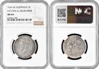 1 florin Australia 1934-35, NGC MS64, 100th Anniv. of Victoria and Melbourne -