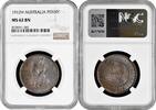 1 penny Australia 1912 H, NGC MS62 BN, King George V (1911 - 1936) -