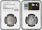 2 kroner Norway 1914, NGC MS62, 100th Anniversary - Constitution of Norway -