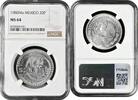 20 pesos Mexico Mo, NGC MS64, United Mexican States (1970 - 1992) Pop 2/1 -