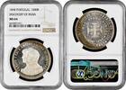 1000 reis Portugal 1898, NGC MS64, 400th Anniversary - Discovery of India -