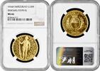 100 francs Switzerland 1934, NGC MS66, Fribourg Shooting Festival gold coin -