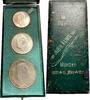 5 mark Bavaria 2, 3 set 1911, UNC, Anniver. - Birth of Prince Regent Luitpold -