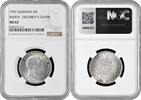 2 mark Baden 1907, NGC MS62, Death of Frederick I silver coin -