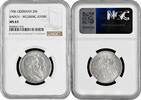 2 mark Baden 1906, NGC MS63, 50th Anniv. - Wedding of Frederick I & Louise -