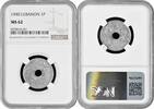 1 piastre Lebanon 1940, NGC MS62, French protectorate (1924 - 1941) -
