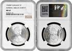 5 pengo Hungary 1930 BP, NGC MS62, Admiral Miklos Horthy silver coin -