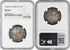 10 lire Vatican City 1944, NGC MS64, Pope Pius XII (1939 - 1958) silver coin -