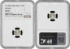 1/16 rupee India BS 1985 , NGC MS65, Princely state of Mewar (1858-1949) -