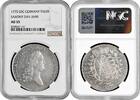 1 thaler Saxony EDC, NGC AU55, Elector Frederick Augustus (1763 - 1806) -