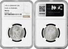 2 mark Saxe-Altenburg 1901 A, NGC MS62, Duke Ernst II (1853 - 1908) -
