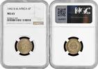 6 pence British West Africa 1942, NGC MS63, British colony (1907-1966) Pop 1/1 -