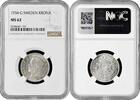 1 krona Sweden 1934 G, NGC MS62, King Gustaf V (1908 - 1950) silver coin -