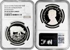 50 baht Thailand 1974, NGC PF69 UC, Environmental Protection - Rhinoceros -