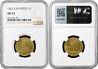 1 shilling British West Africa 1926, NGC MS63, King George V (1910 - 1936) -