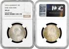 3 reichsmark Weimar Republic 1931 A, NGC MS62, 100th Ann. - Heinrich vom Stein -