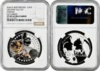1 dollar Niue 2014, NGC PF69 UC, Man's Best Friends - Persian Cat colored coin -