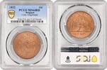 10 centimes Belgium 1832, PCGS MS64 RB, King Leopold I (1832 - 1865) Top Pop -