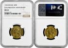 500 reis Brazil 1932, NGC MS65, 400th Anniversary - Colonization of Brazil -