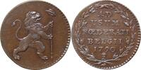 2 liards 1790  Austrian Netherlands   1790, UNC BN,  Independence of Belgium   unz