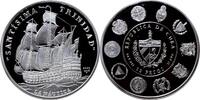 10 pesos Cuba 2002, PROOF, Ibero-America - Santisima Trinidad silver coin -