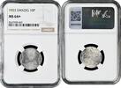 10 pfennig 1923  Danzig   1923, NGC MS64+,  Free City of Danzig (1923 - 1939)  Danzig   1923, NGC MS64+,  Free City of Danzig (1923 - 1939) 