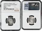 100 pfennig Germany ND , NGC MS66, Westphalia Nickel Pattern Top Pop 1/0 -