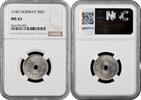 ore Norway 50 ore 1940, NGC MS63, King Haakon VII (1906 - 1957) -