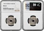 1 krone Norway 1940, NGC MS63, King Haakon VII (1906 - 1957) -