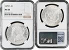 1 dollar USA 1879 S, NGC MS64, Morgan Dollar silver coin -