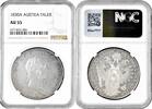 1 thaler Austria 1830 A, NGC AU55, Emperor Francis II (1804 - 1835) -