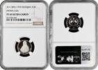 1 riyal Sharjah (UAE) AH 1389 (1970), NGC PF64 UC, Mona Lisa silver coin -