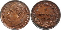 1 centesimo Italy 1900 R, AU, King Umberto I (1878 - 1900) -