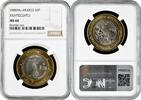 20 pesos Mexico 2000 Mo, NGC MS66, Xiuhtecuhtli - Lord of Fire -