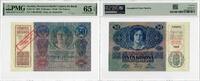 50 Kronen Austria 1920, PMG 65 EPQ, Oesterreichisch-Ungarische Bank Pick# 46 -