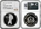 50 escudos Cape Verde 2006, NGC PF68 UC, Red Kite Top Pop silver coin -
