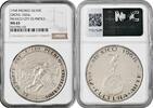 medal 1968  Mexico silver   1968, NGC MS65,  Mexico City Olympics  GROVE-1024a Mexico silver   1968, NGC MS65,  Mexico City Olympics  GROVE-1024a