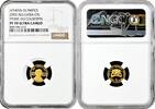 5 leva Bulgaria 2002, NGC PF70 UC, Athens Olympics, Pierre du Coubertin gold -