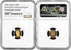 1500 francs Togo francs 2006, NGC PF69 UC, Wolfgang Amadeus Mozart gold coin -